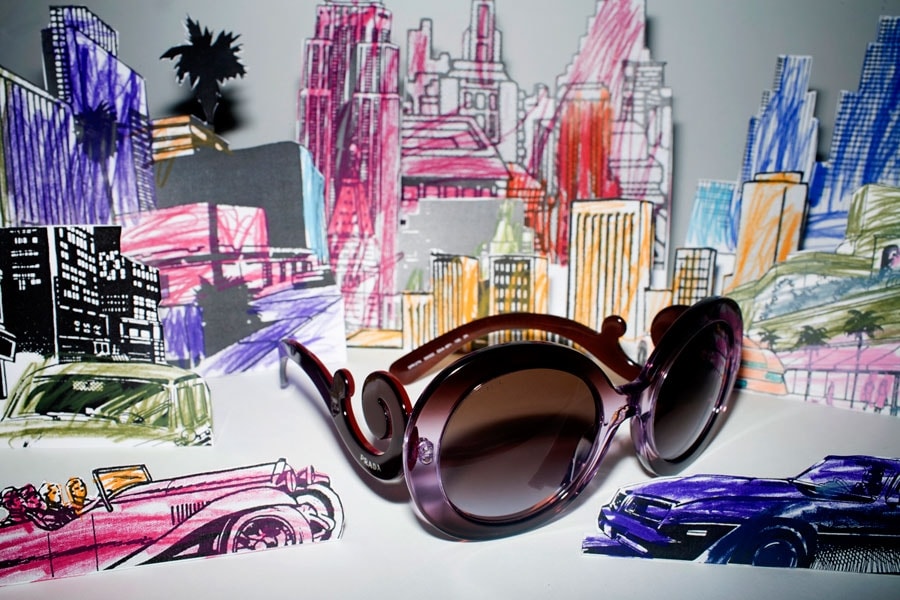 Prada Minimal Baroque Sunglasses