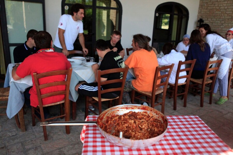 Lunch at La Lanterna Di Diogene