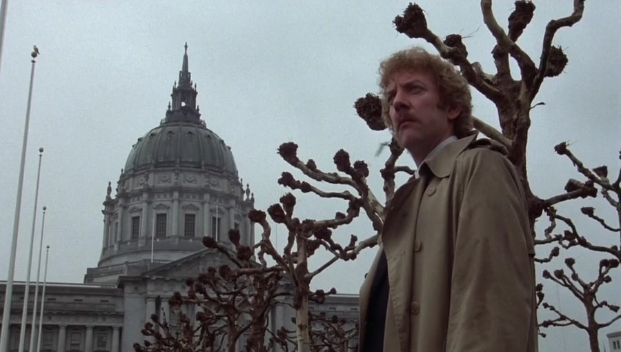 Donald Sutherland in The Invasion of the Body Snatchers, 197
