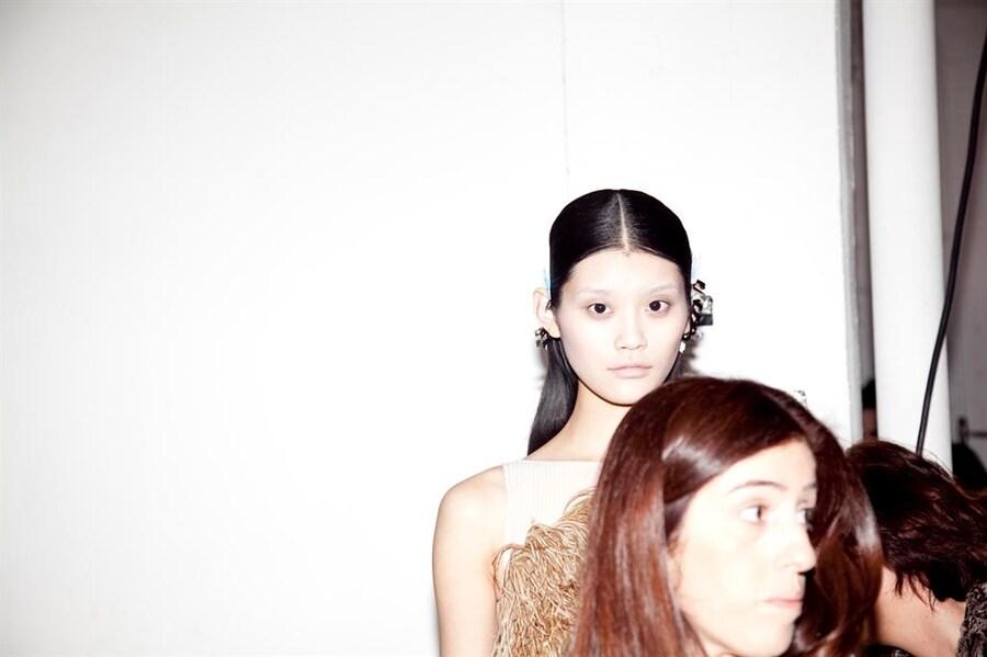 Backstage at Hakaan, Photography by Thomas Giddings