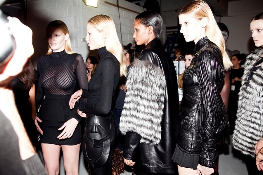 Backstage at Hakaan, Photography by Thomas Giddings