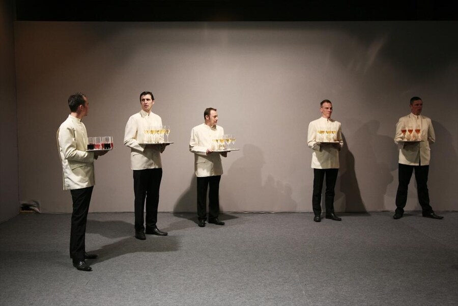 Backstage at YSL, Photography by Alfredo Piola