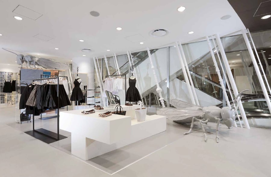 Azzedine Ala&#239;a space at Dover Street Market Ginza.