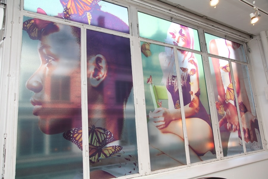 EDUN pop-up space at Le Bon Marche, Paris