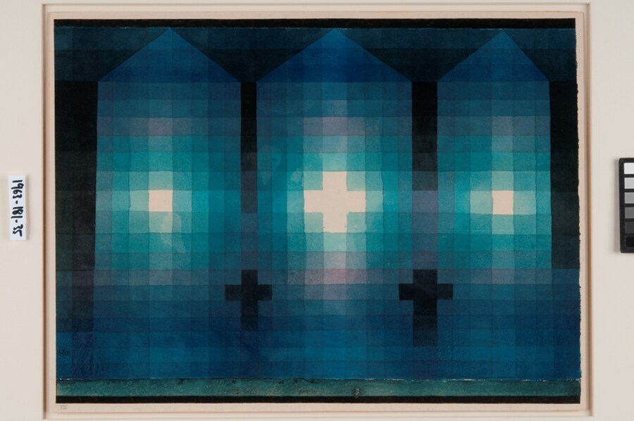 Paul Klee, Tomb in Three Parts, 1923