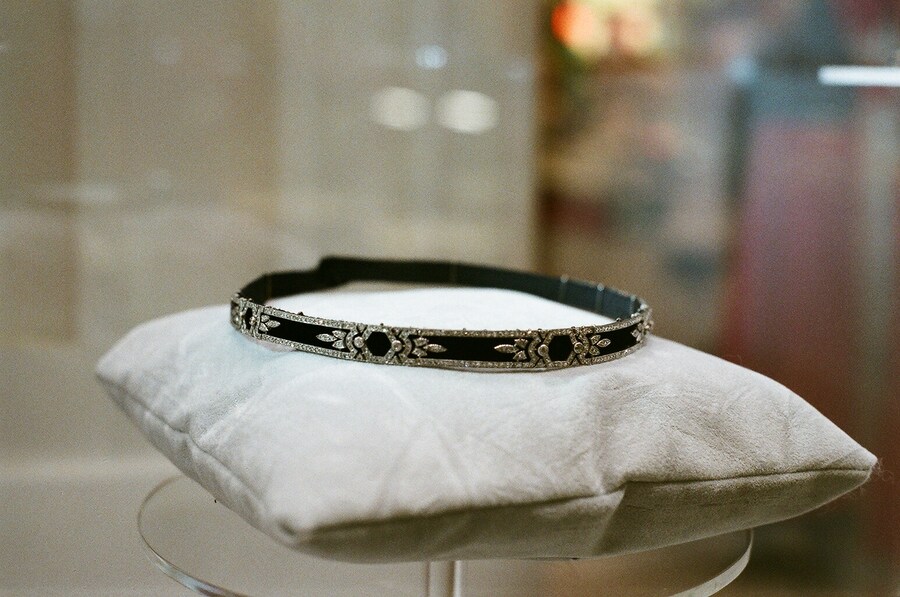 Headband created by Boucheron, 1813, at Selfridges Tiara Sho