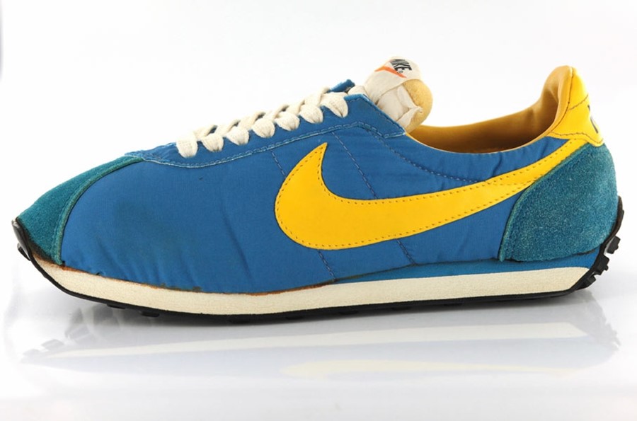 Nike Waffle Trainers, 1977, Suede and textile and synthetic