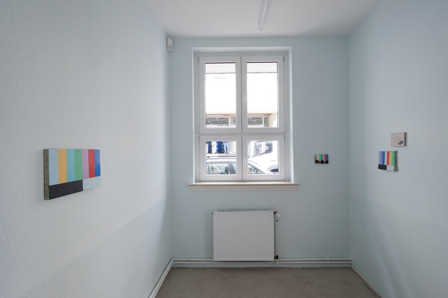 Installation at Kassel of work by Francis Al&#255;s, Untitled, 20