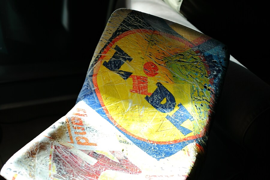 Lidl chair at Mama Shelter