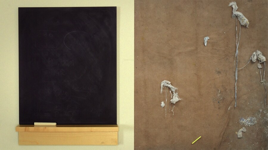 Artwork by Ed Fornieles (right)