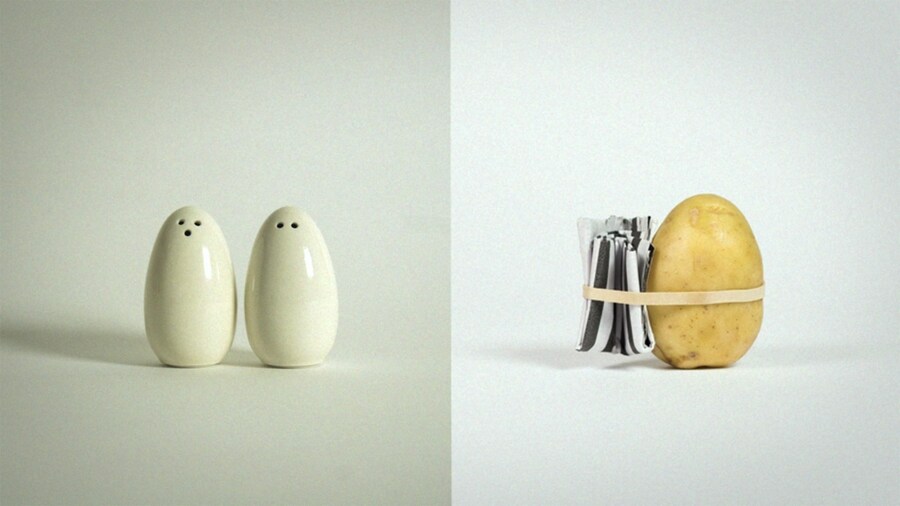 Artwork by Xavier Anti (right)