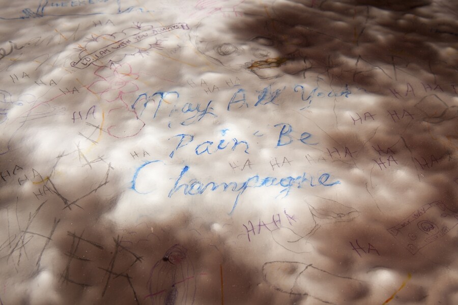 Scott Campbell, May all your pain be champagne (Detail), 201