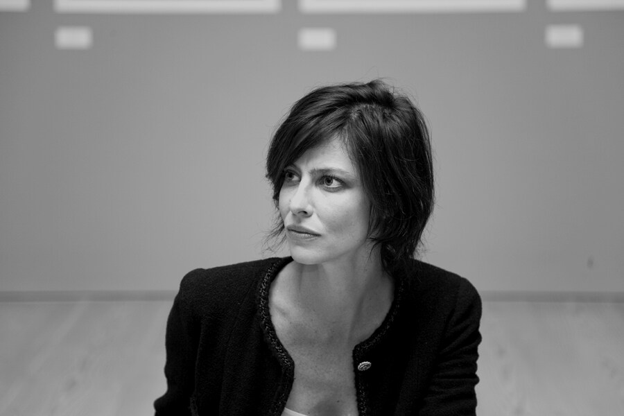 Anna Mouglalis at The Little Black Jacket Exhibition at Saat