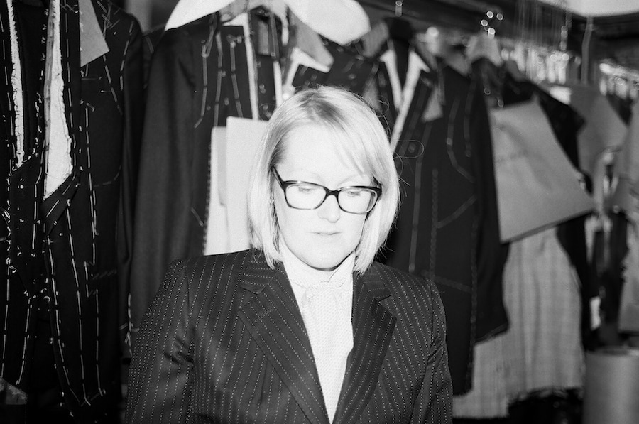 Kathryn Sargent at her studio