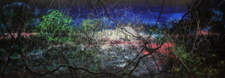 Zeng Fanzhi, Pure Land, 2012
