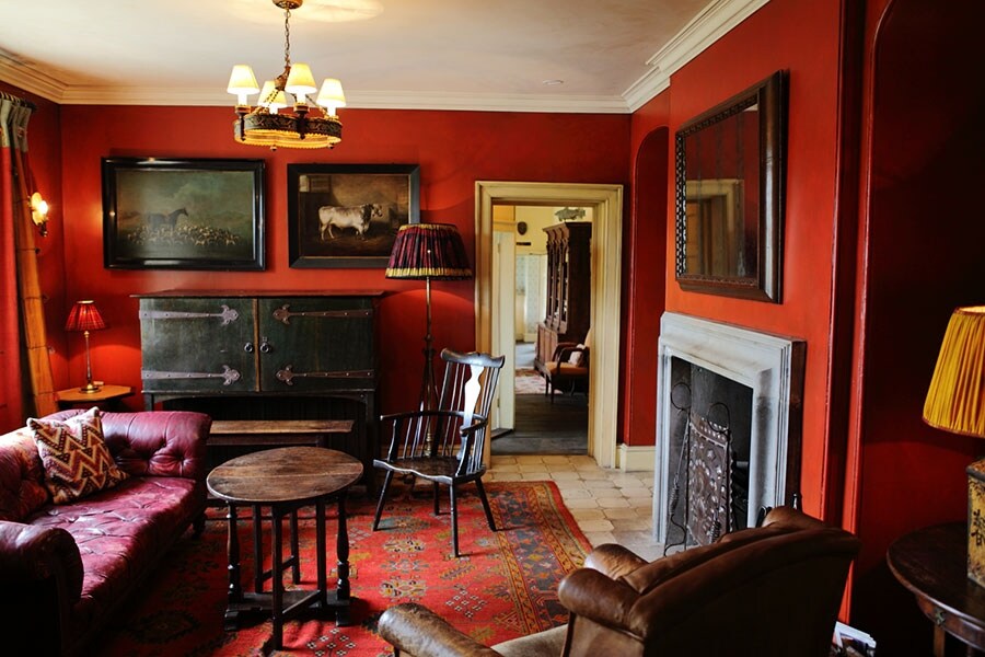 Interior at the Gunton Arms