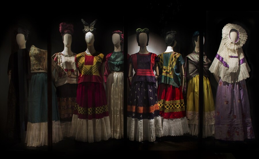 View of display room at Appearances can be deceiving: Frida 
