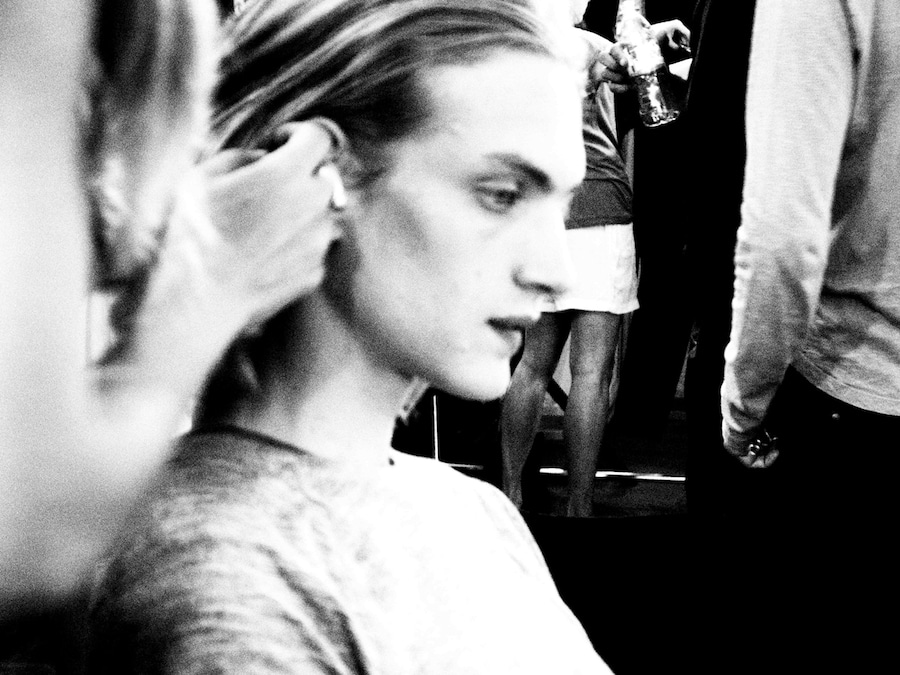 Backstage at Tillmann Lauterbach S/S13