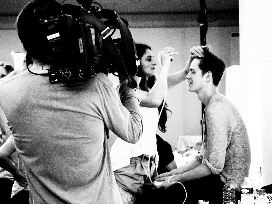 Backstage at Tillmann Lauterbach S/S13