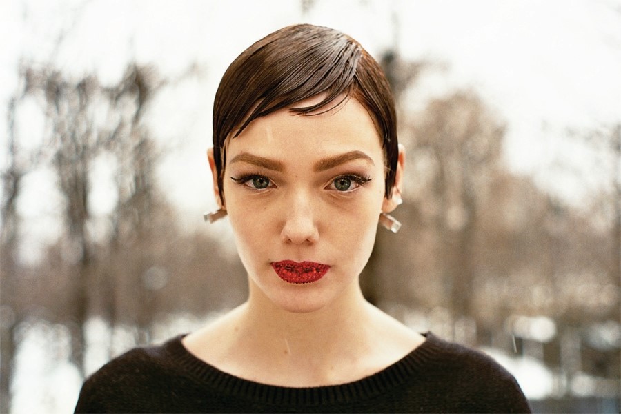 Alex Kirtoka at Dior Couture S/S13
