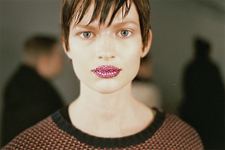 Bette Franke at Dior Couture S/S13