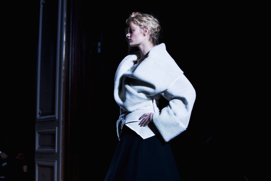Stef Van Der Laan at Gareth Pugh A/W13
