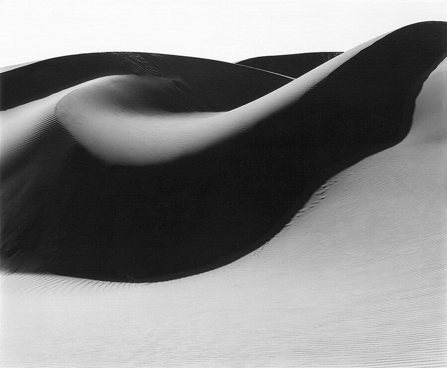 Brett Weston, Dune, Oceano, 1985