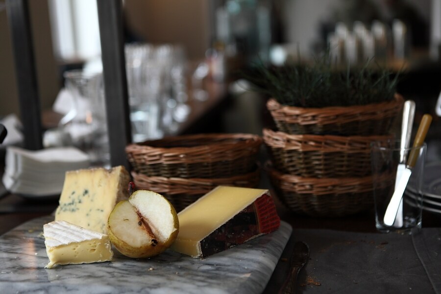 Cheeseboard at The Clove Club