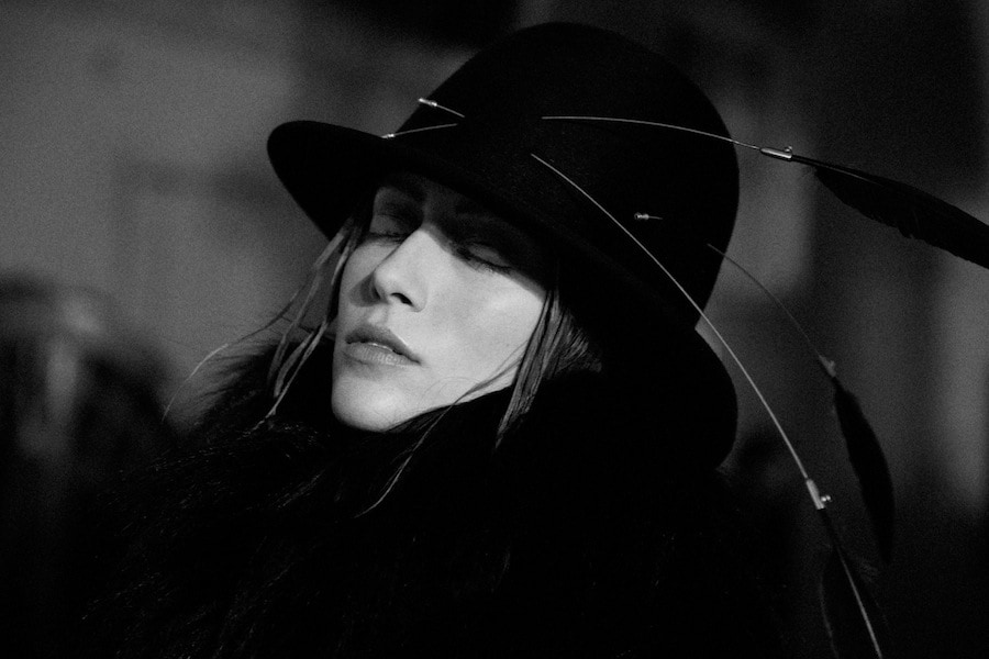 Alana Zimmer at Ann Demeulemeester