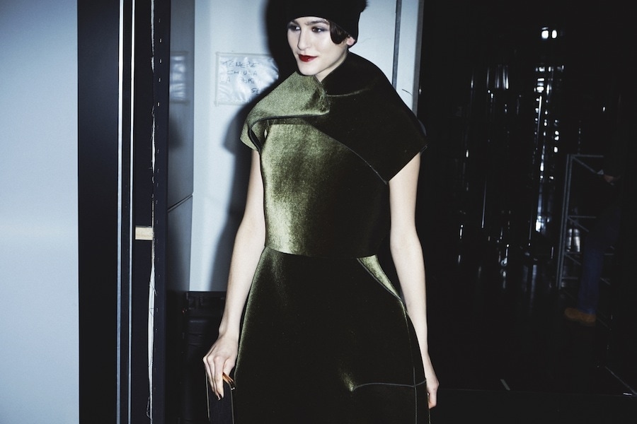 Athena Wilson at Ann Demeulemeester