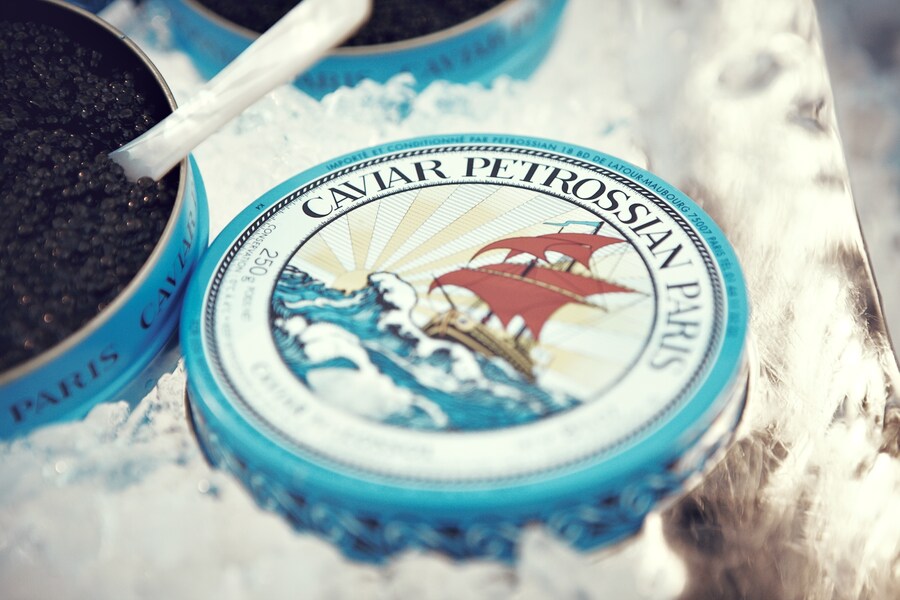 Caviar at the AnOther Magazine and Another Man party at Milk