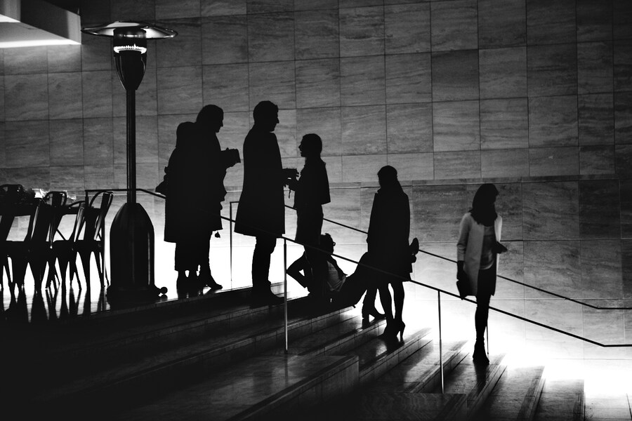 Outside at the AnOther Magazine and Another Man party at Mil