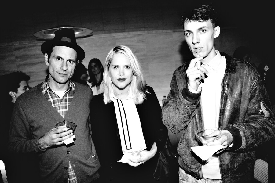 Ed Fornieles and friends at the AnOther Magazine and Another