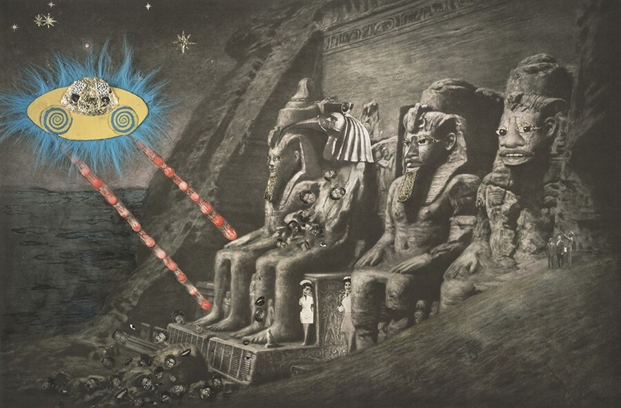 Ellen Gallagher, Abu Simbel, 2005