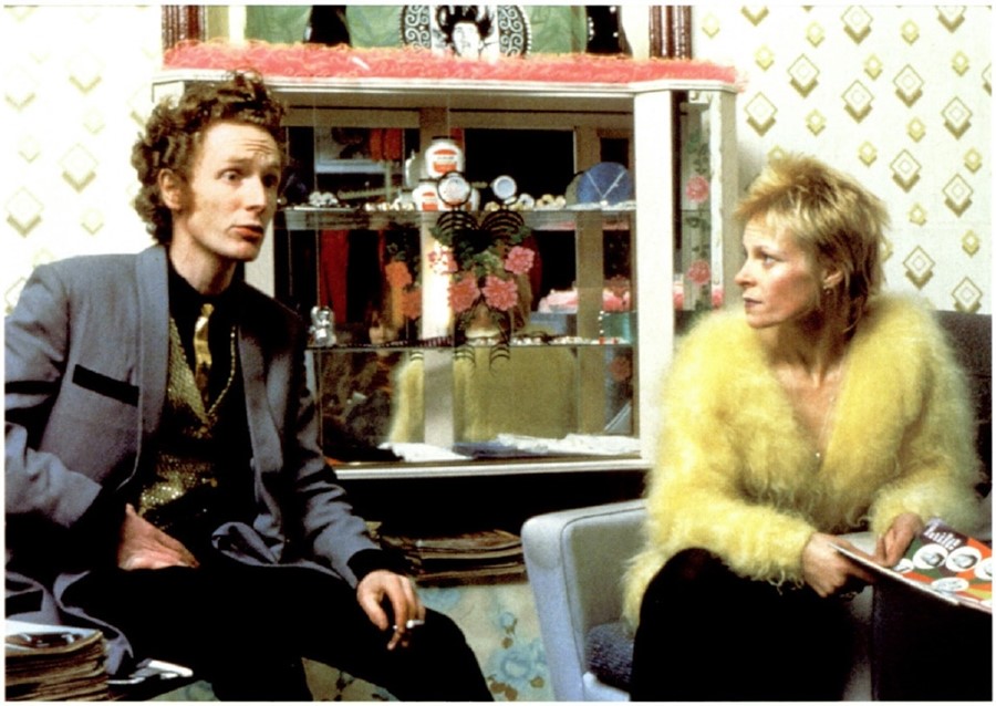 Malcolm McLaren and Vivienne Westwood inside Let It Rock, 19