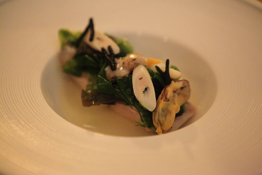 Mergulho no Mar by Jos&#233; Avillez at the CRAFT Dinner