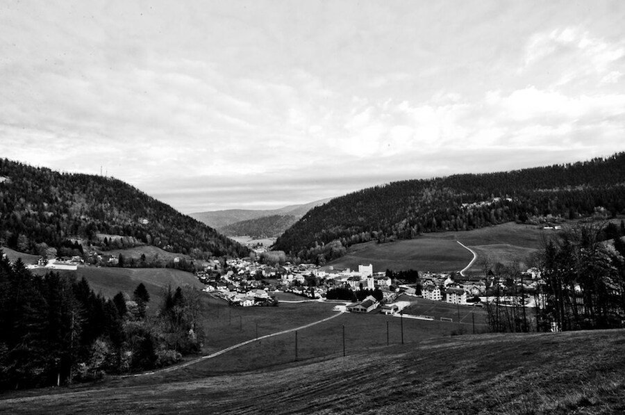 Fleurier&#39;s landscape