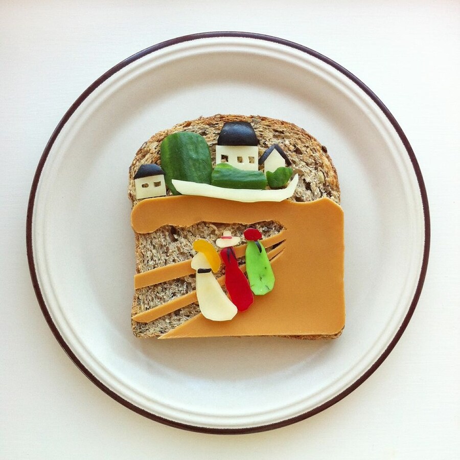 The Art Toast Project: Edvard Munch, Girls on the Jetty