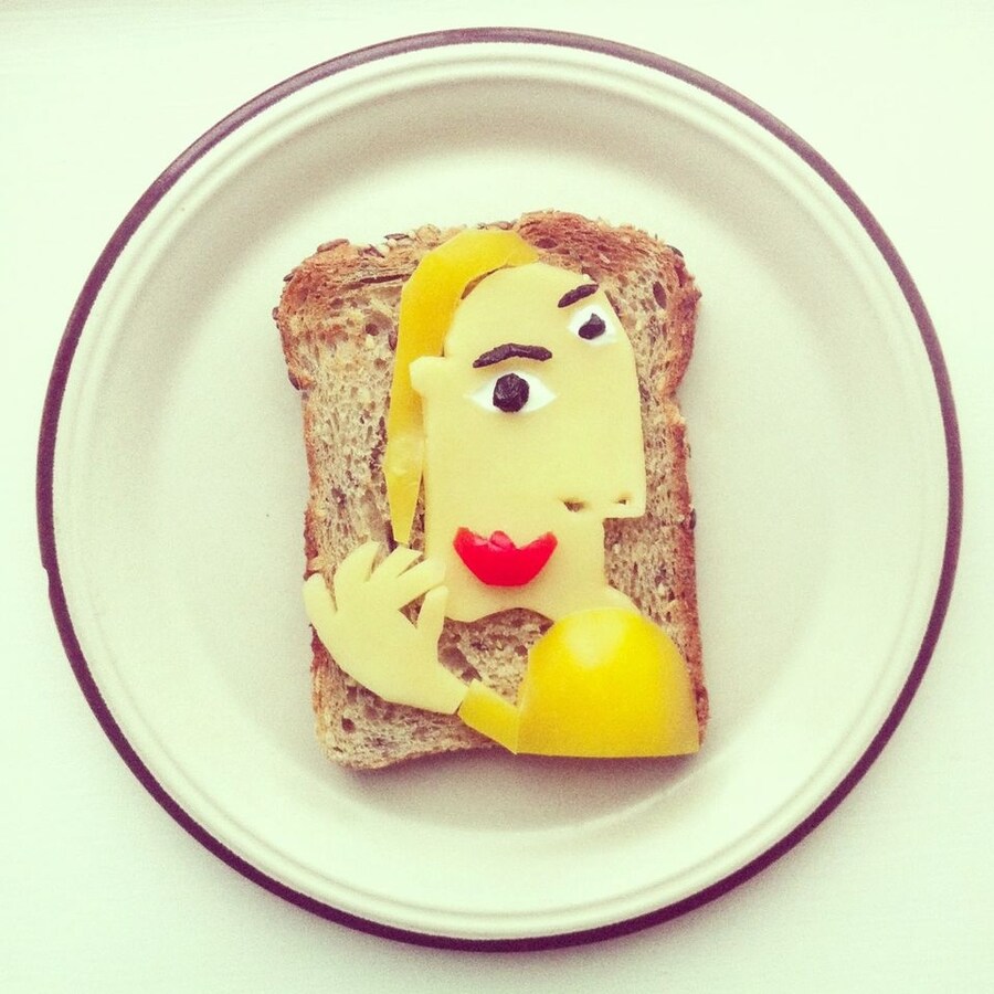 The Art Toast Project: Pablo Picasso, Marie-Th&#233;r&#232;se Leaning 