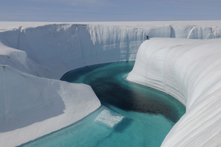 Ice Canyon, Greenland