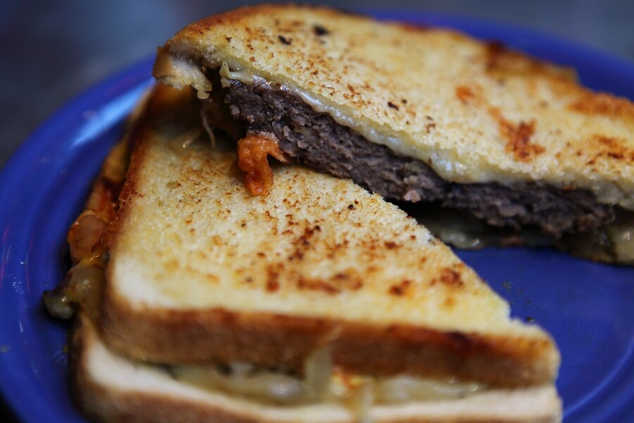 Patty melt at Blue Plate