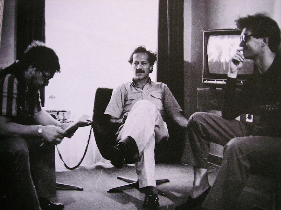 Wim Wenders, Werner Herzog and Rainer Werner Fassbinder