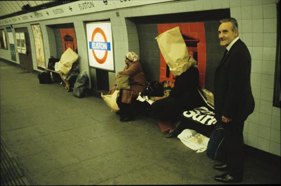 Bob Mazzer on the Tube