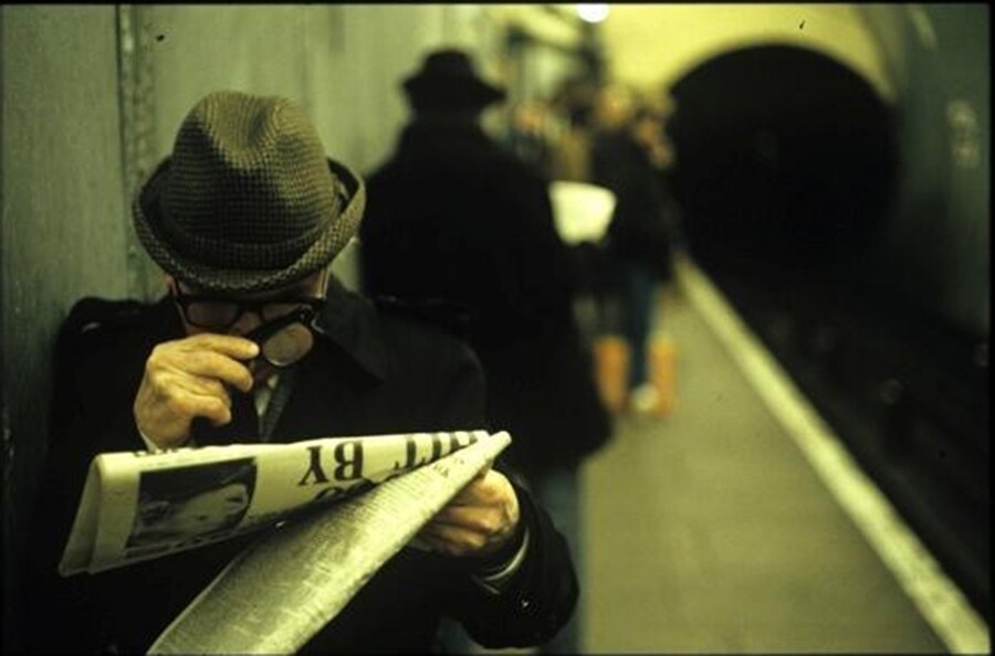 Bob Mazzer on the Tube
