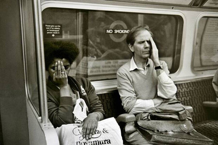 Bob Mazzer on the Tube