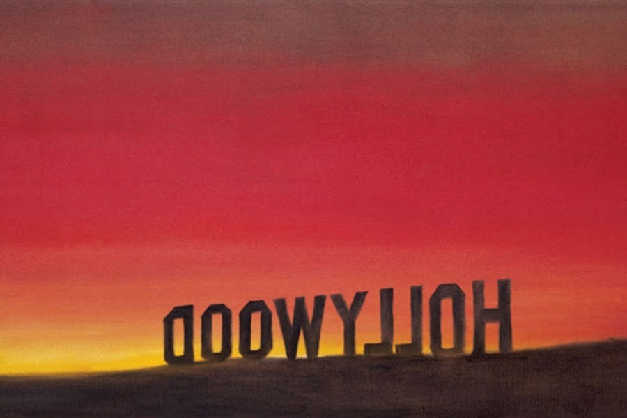 Back of Hollywood by Ed Ruscha