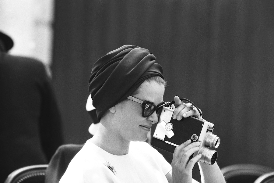 Princess Grace often wore turbs and student Rachel Hewitt to