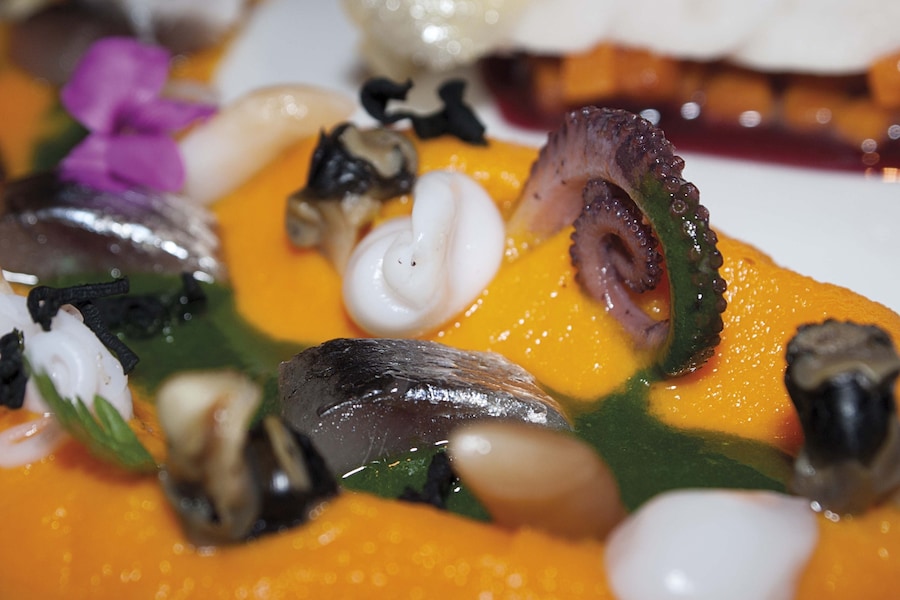 Eating at Hotel Il Pellicano
