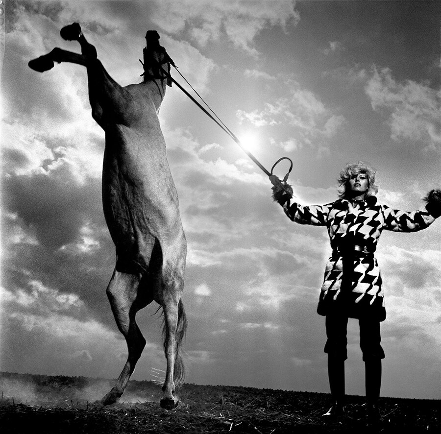 Helmut Newton, French Vogue, Paris, 1969