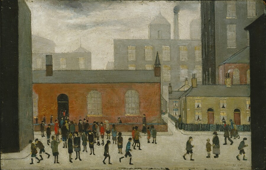 L. S. Lowry, Coming Out of School